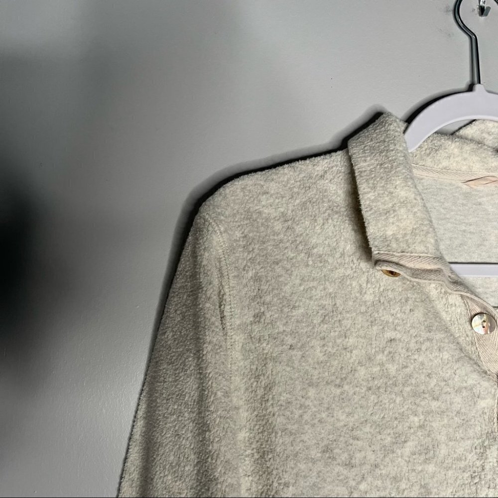 Soft Surroundings Cuddle Pullover Cream - image 2